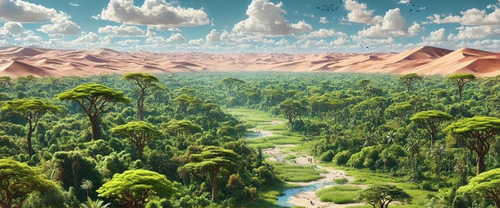 Forgotten water harvesting system transforms 'barren wasteland' into thriving farmland